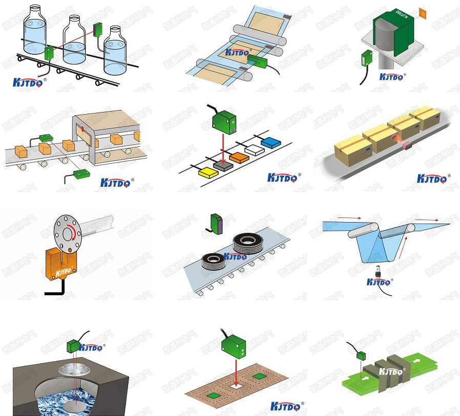dq126e光電開關(guān)傳感器面板上的字母L、D表示什么意思?