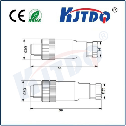 M12連接器 A型-現(xiàn)場接線式(組裝)系列 直頭
